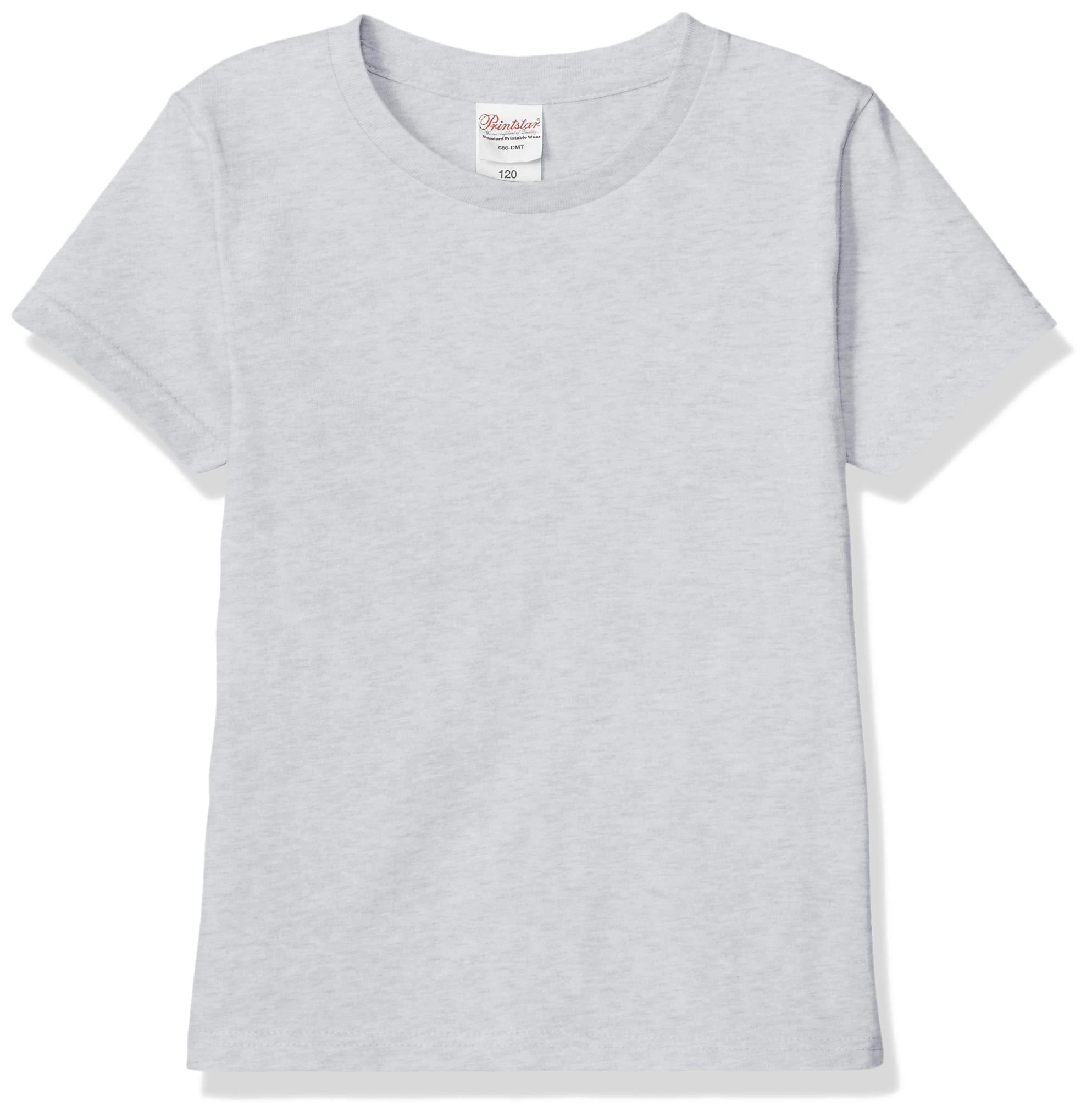 [Printstar] Kids Short Sleeve 5.0 oz Basic T-Shirt Oatmeal Japan 120cm (-)