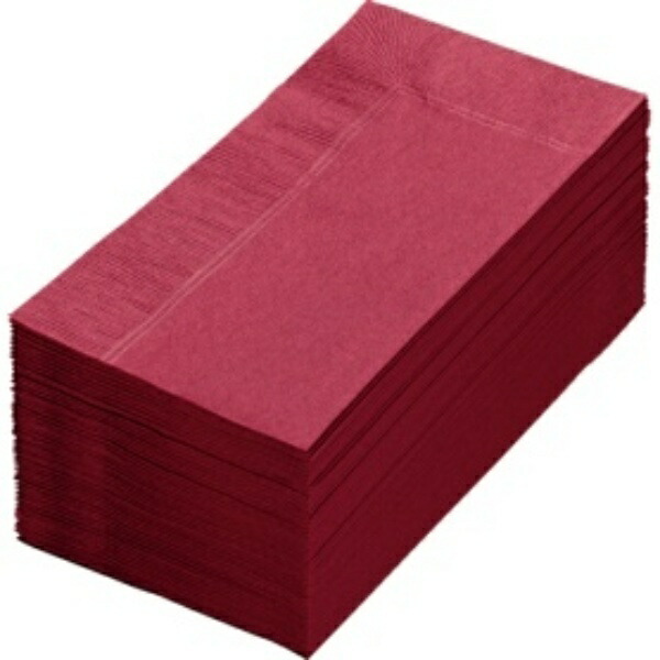 Kindai Color Napkins 8-fold 2-ply Wine Red 50 sheets