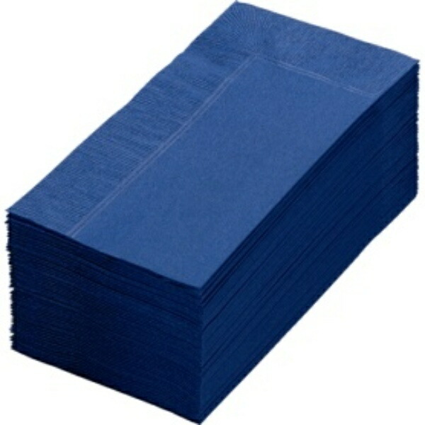 Kindai Color Napkins 8-fold 2-ply Navy Blue 50 sheets