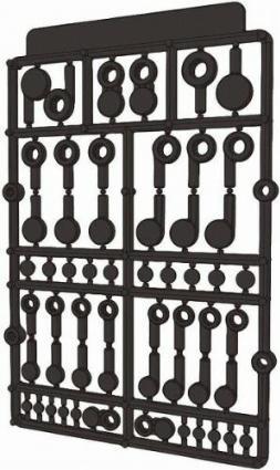 Hobby Base Premium Parts Collection Joint Technique Disc Joint Dark Gray Plastic Model Parts PPC-T101