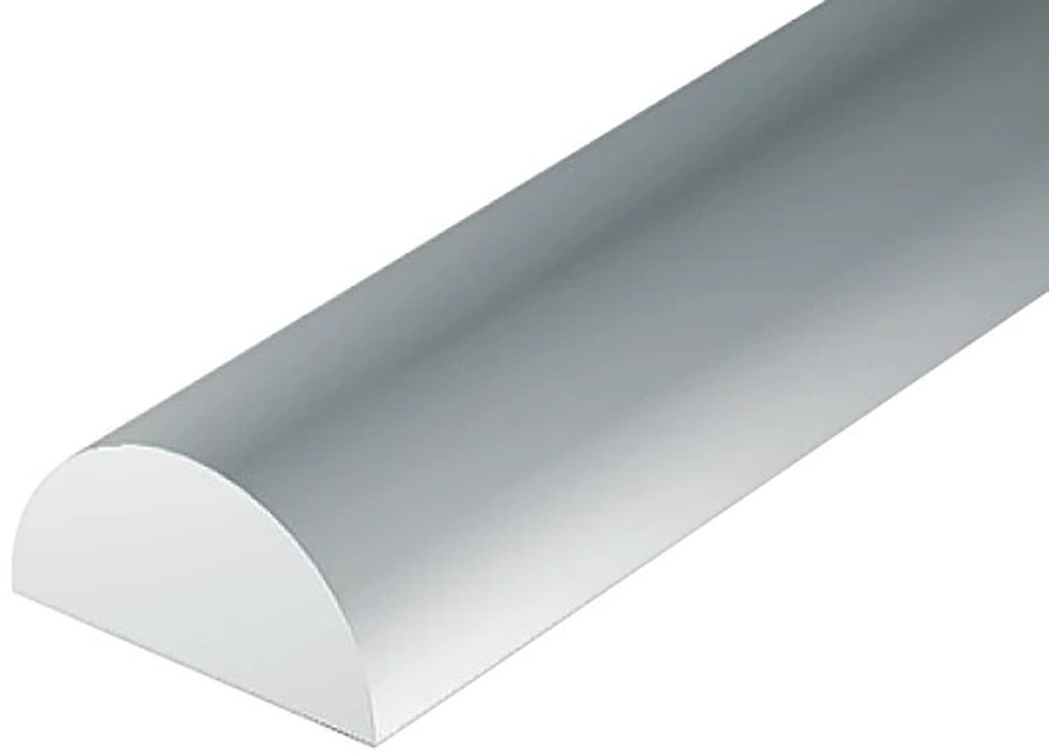 Kyosho Evergreen Scale Model Plastic Rods Half Round 1.5mm Width 5 Pieces Model Materials 70EG241