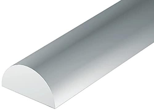 Kyosho Evergreen Scale Model Plastic Rods Half Round 2.5mm Width 3-Pack Model Materials 70EG243