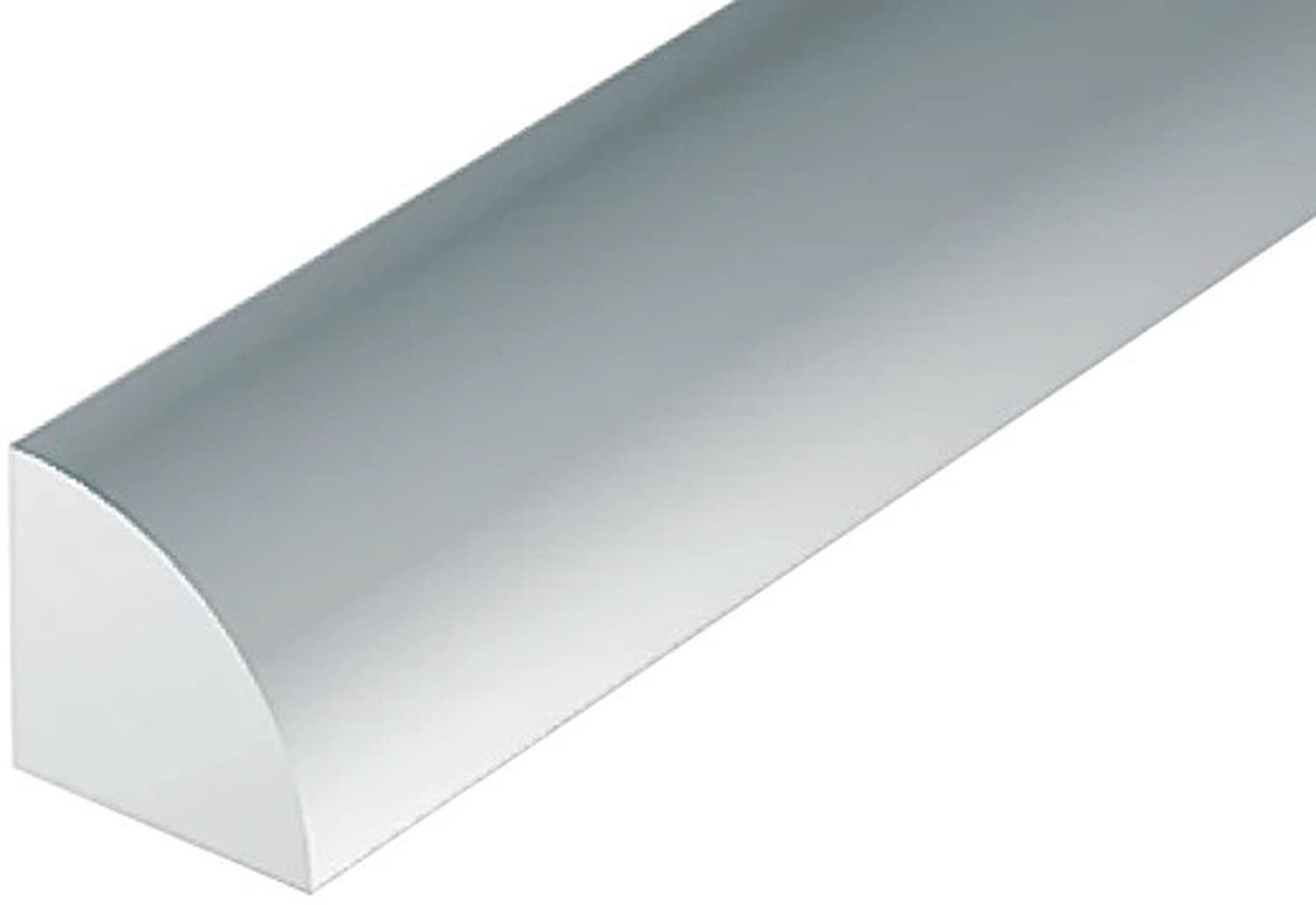 Evergreen Scale Model Plastic Rod Quarter Round 1.0mm Width 5-Pack Model Material 70EG247