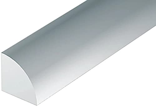 Evergreen Scale Model Plastic Rod Quarter Round 2.0mm Width 3-Pack Model Material 70EG249 Toys