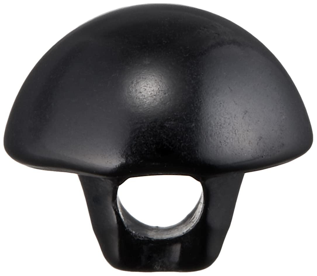 Nippon Chuko Back-Eyed Button 144-Piece Pack φ8mm Black CE142-1-144 Craft Supplies Buttons & Hooks Back-Eyed Button