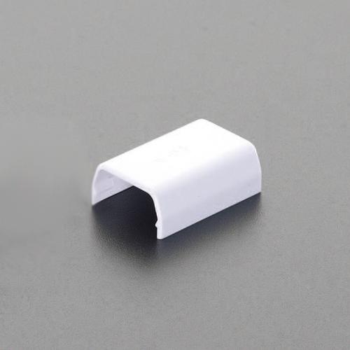 29x60mm Molding End Cap (Plastic / White / 2 pieces)