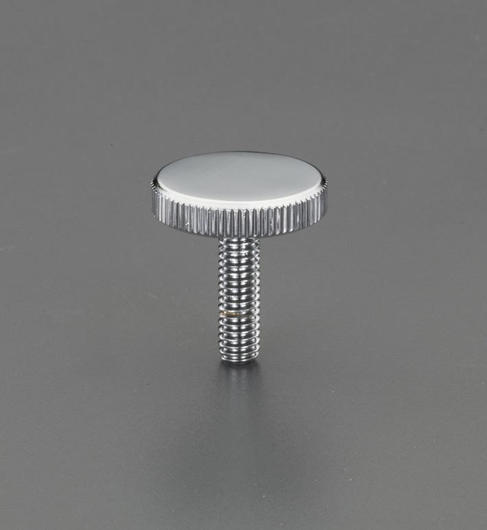 M6x25mm / φ24mm knurled knob (male thread / steel)