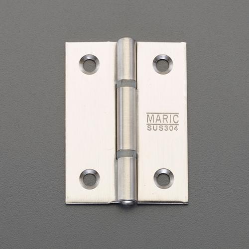 Esco Medium-Thickness Hinge (Stainless Steel/Hairline Finish) 51x38mm EA951HD-1