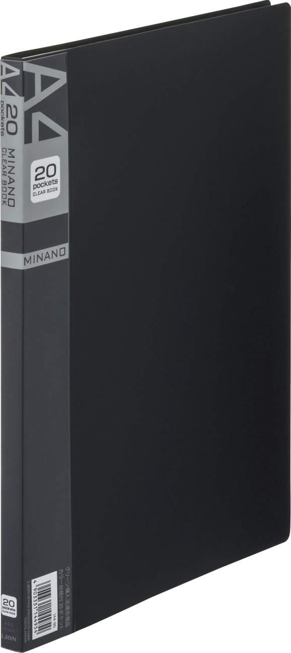 ESCO A4/S Clear Book (20 sheets/black) EA762CC-70