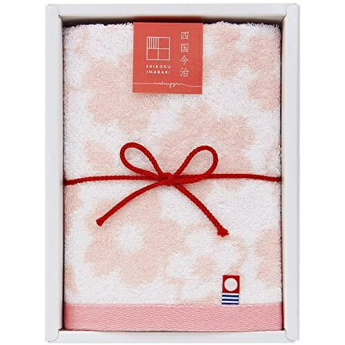 Hayashi Towel Gift Hand Towel 1 Piece Approx. 34×35cm Made in Japan Greeting Gift Shikoku Imabari Kanon Sakura Pink GI052900