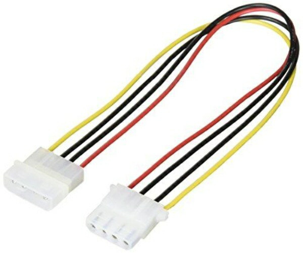 Conversion Master Peripheral Power Extension Cable Large 4-Pin (Male - Female) 30cm IDEP/CA30