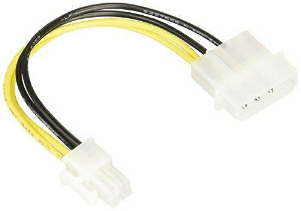 Conversion Master Peripheral (Large 4-Pin) → ATX12V (4-Pin) Power Conversion Cable