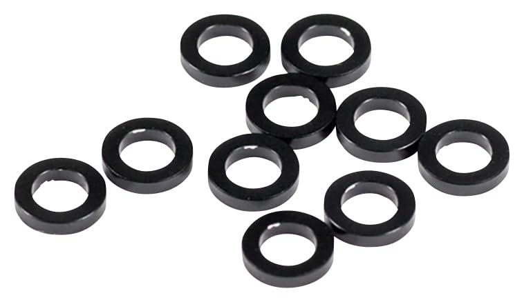 INFINITY Aluminum Spacers for Ride Height Adjustment 1.0mm (Black/10 pieces) F067