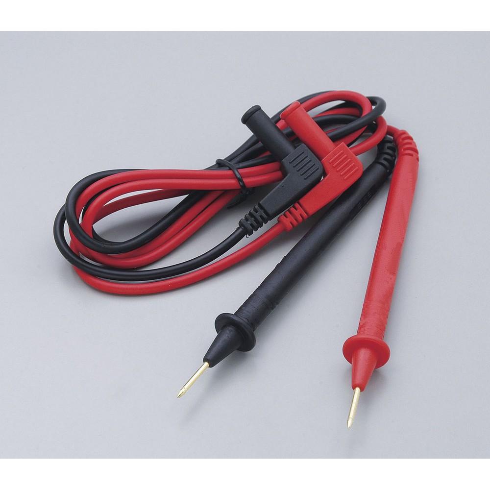 ELPA Test Leads for Testers, Measuring Instruments, Parts, Banana Plug Type, 2-Pack, Red/Black, 100-50