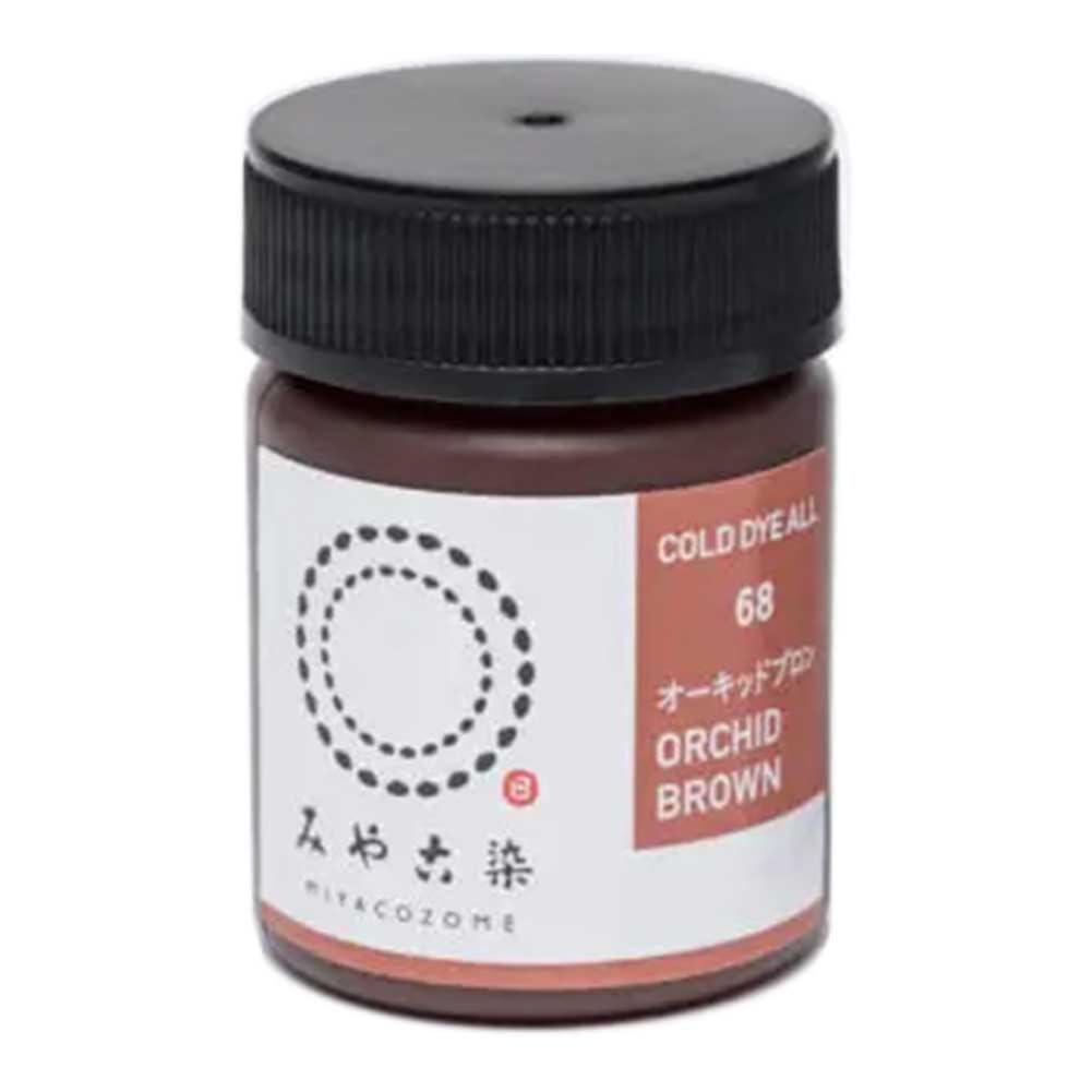 Katsuraya Fine Goods Miyako Dyeing Low-Temperature Dyeing Koldyall ECO Col.68 Orchid Bronze