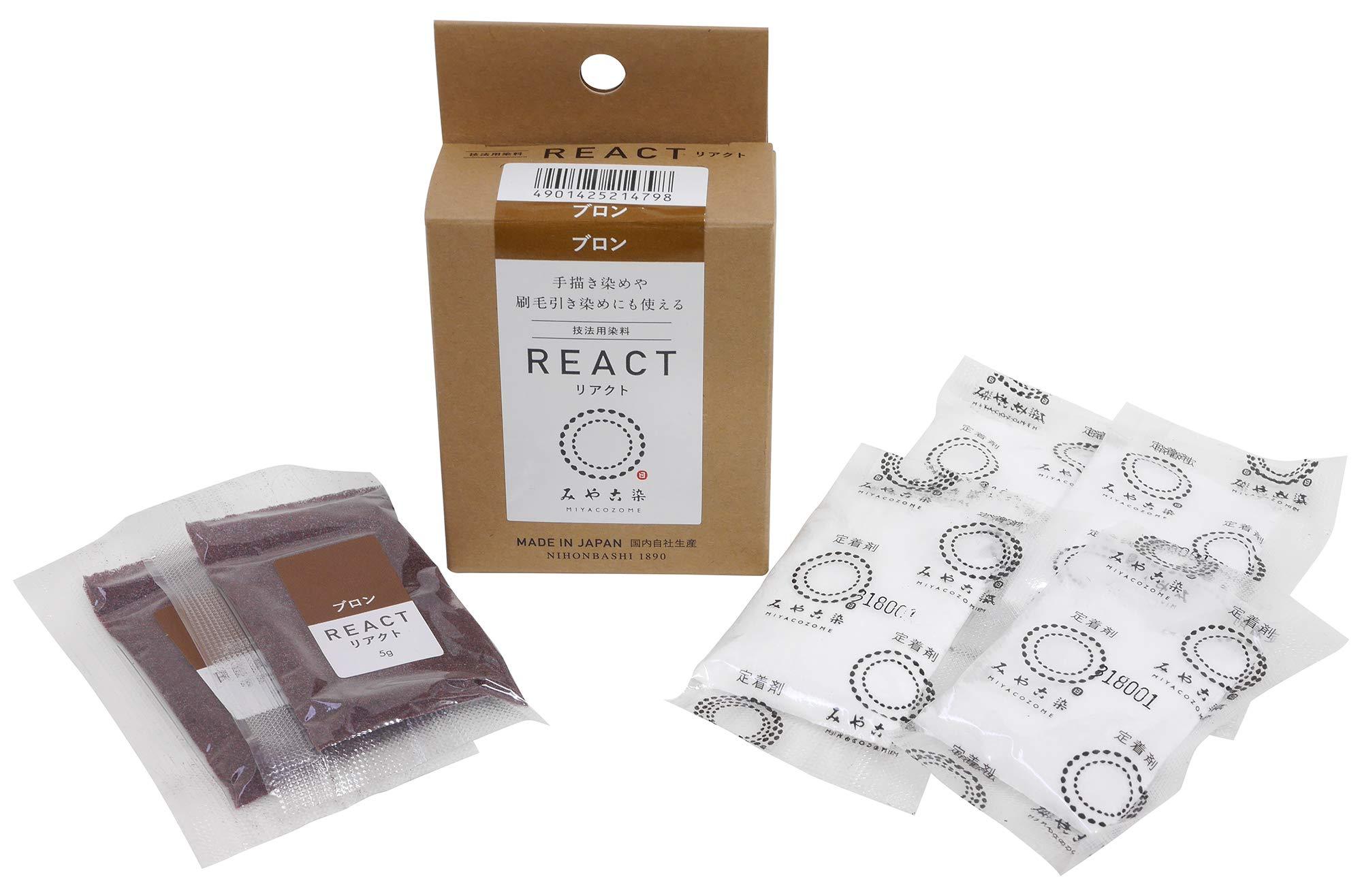 Katsuraya Fine Goods Miyako Kosome Technique Dye REACT React Bronze