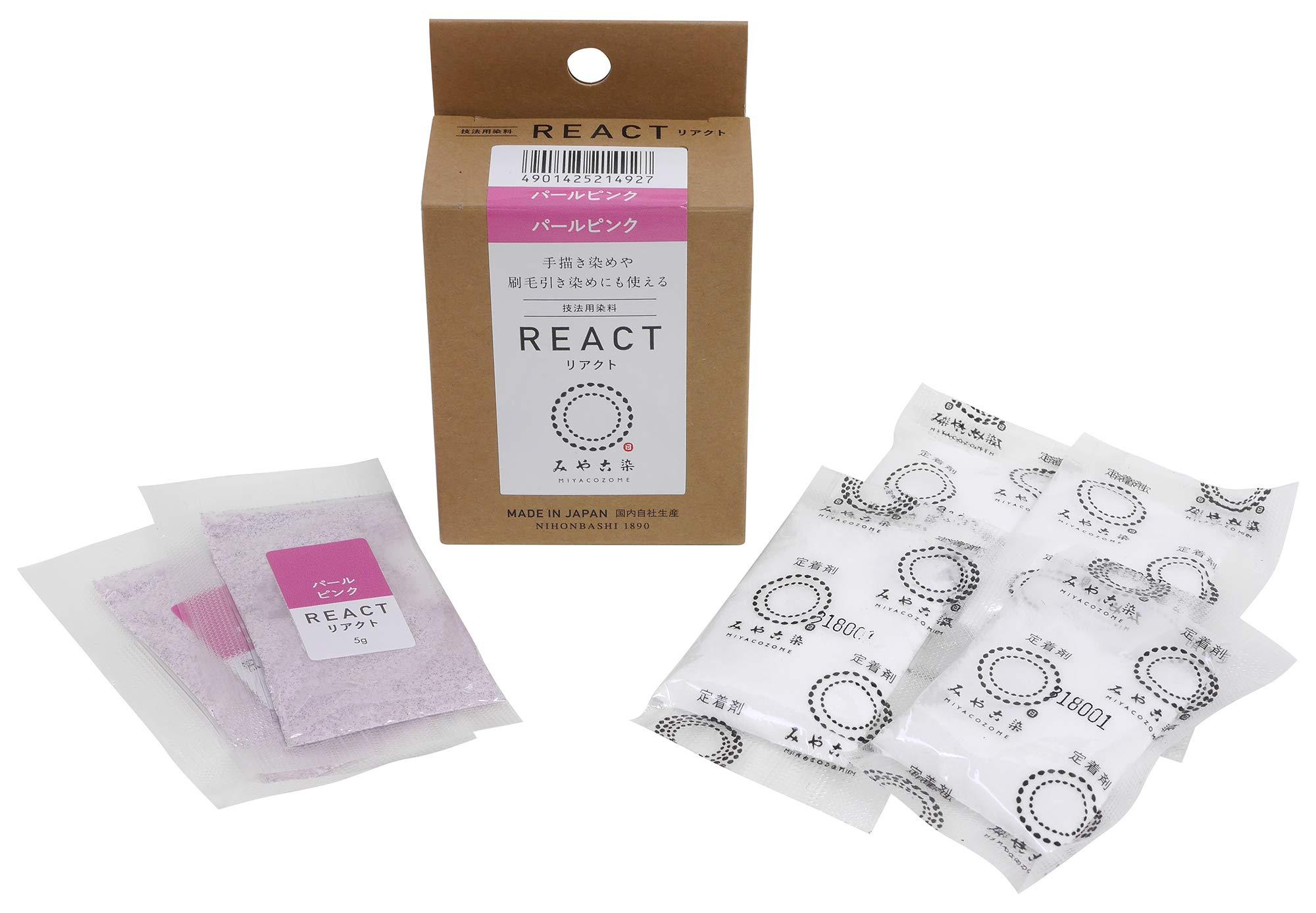 Katsuraya Fine Goods Miyako Kosome Technique Dye REACT Pearl Pink