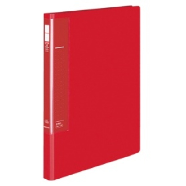 KOKUYO File Letter File Recycled PP Cover 2-Hole A4 250-Sheet Capacity Red FU-U510R