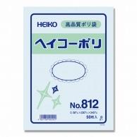 Shimojima Heiko Poly Bag Heiko Poly No.812 0.08mm Thickness No Handle 50 Sheets 006628200 Width 230mm x Height 340mm
