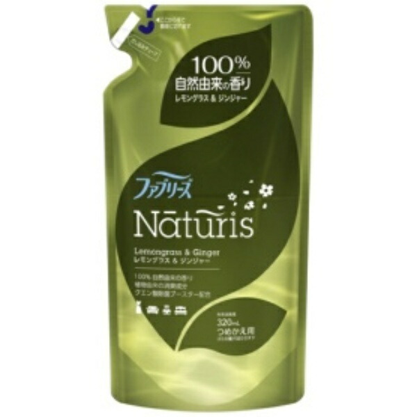 P&G Febreze Naturis Lemongrass & Ginger Refill 320ml 1 bottle