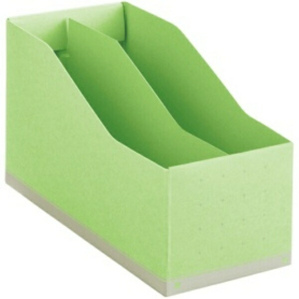 Lion Office Supplies Box File BF-877 A5 Size Horizontal Type Green