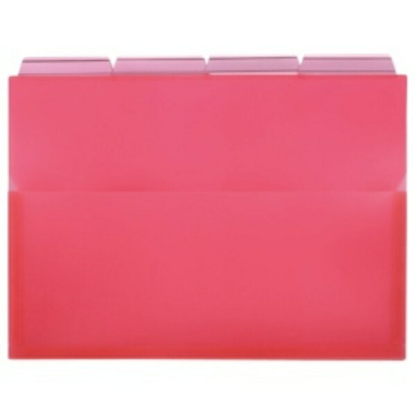 Lion Office Supplies Clear Holder PP Color A4 4-Pack PH-42A-P Pink