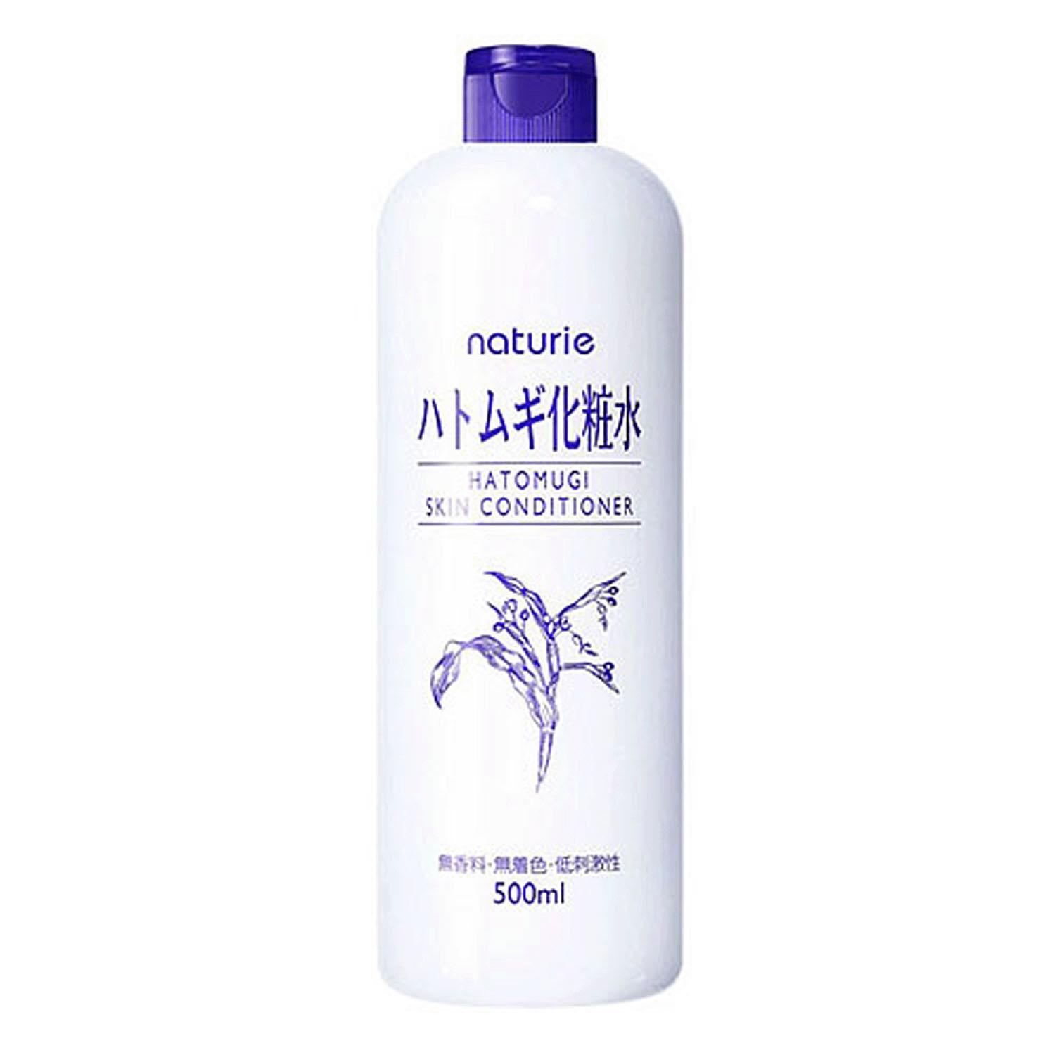 NATURIE Skin Conditioner R (Job's Tears Lotion) 500ml Formulated with natural moisturizing ingredients containing 19 amino acids: Job's Tears Extract
