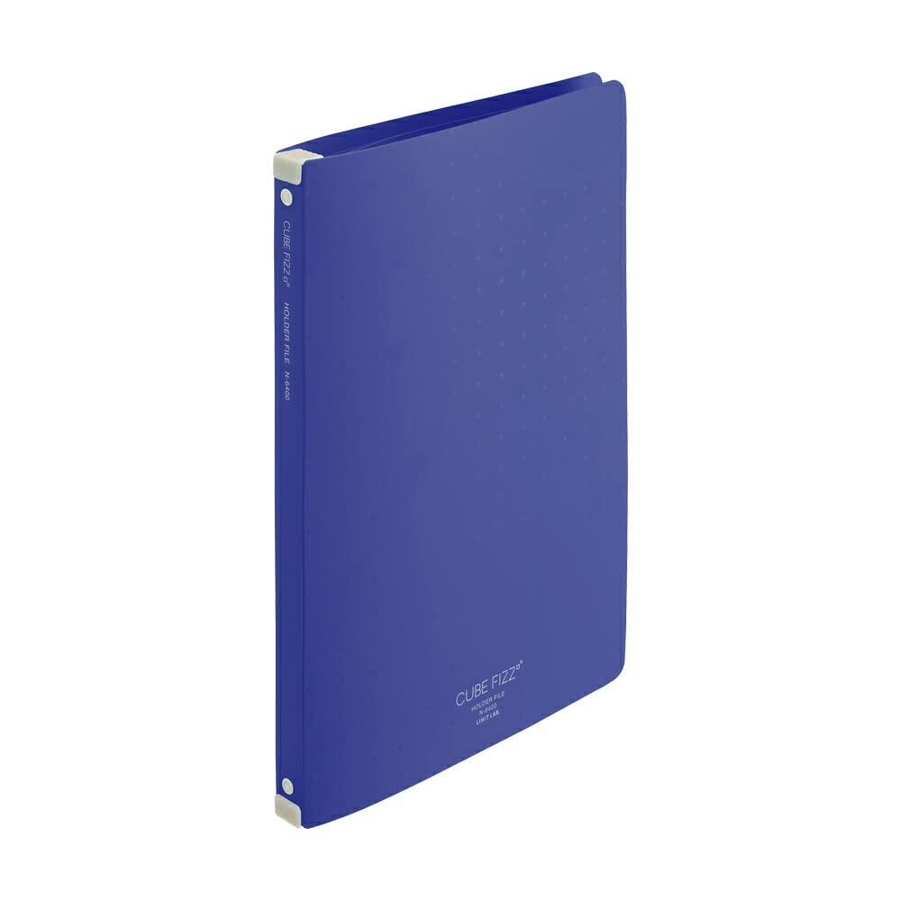 Rihitorabu File Holder for A4 Clear Files CUBEFIZZ S-Type Navy N6400-11