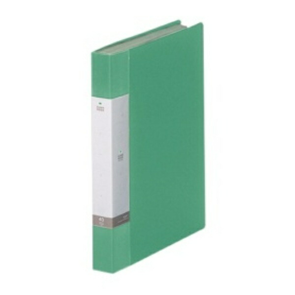 Lihit Lab Request Clear Book A4 Vertical 40 Sheets Green G3202