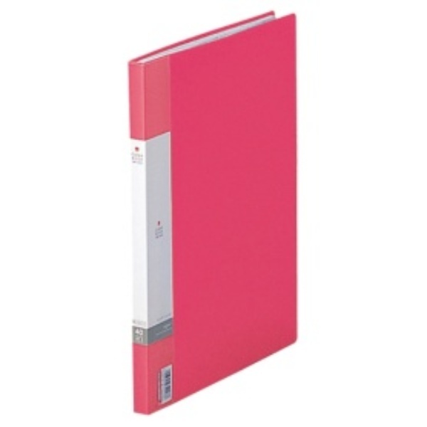 Rihitora Clear Book A4/A3 Side Pocket 20 Sheets Red G3401-3