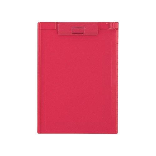 Rihitorabu Binder Clipboard A4E Vertical Red A977U-3