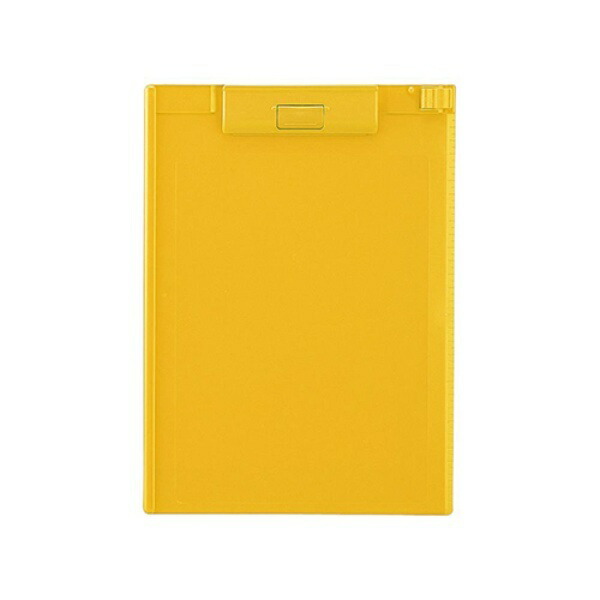 Rihitorabu Binder Clipboard A4E Vertical Yellow A977U-5