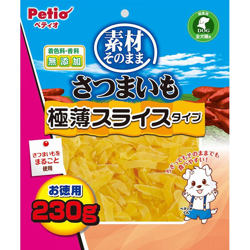 Petio Pure Ingredient Sweet Potato Ultra-Thin Slices 230g