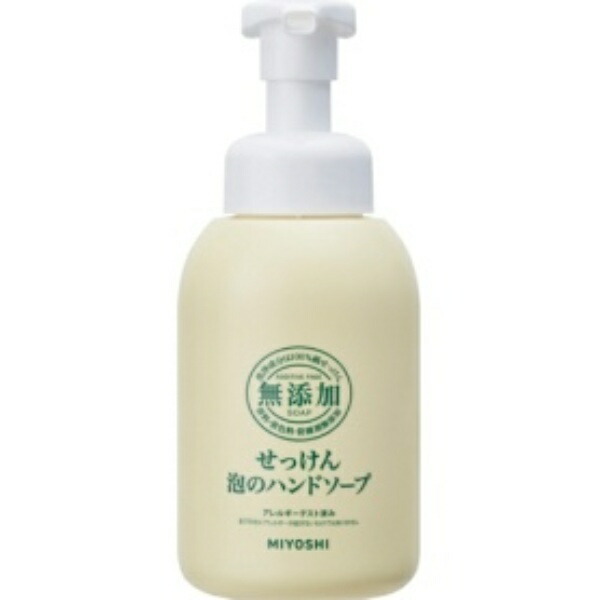 Miyoshi Soap Additive-Free Soap Foaming Hand Soap Main Bottle 350ml 1 Bottle