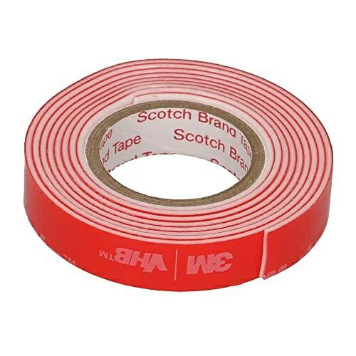 Amon Super Strong Double-Sided Tape (For Smartphone Holders, ETC Devices, etc.) Polypropylene Compatible For Vehicle Use White Width 10mm × Length 1m × Thickness 1.1mm 3970