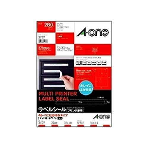 A-One Label Sheets - Cleanly Removable - 28 Sheets x 10 Sheets - 31177