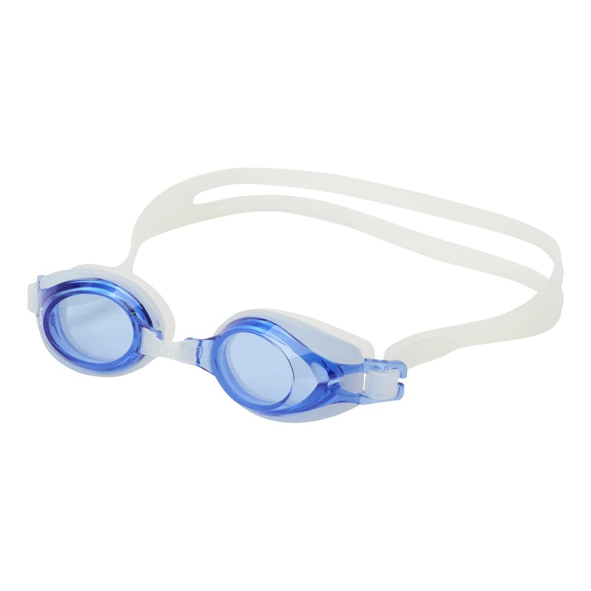 arena Junior Swimming Goggles Clear × Blue × Clear (CBLU) One Size Anti-Fog (Lion Function) Anti-Fog Feature Anti-Slip Design AGL-4100J