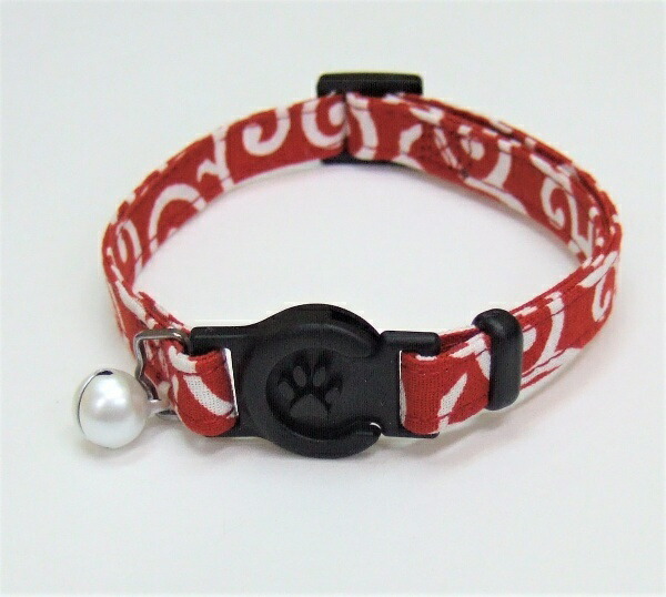 ONS Cotton Karakusa Cat Red