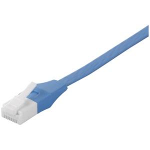 BUFFALO Unbreakable LAN Cable Category 6 Straight Flat 2m Blue BSLS6FU20BL2