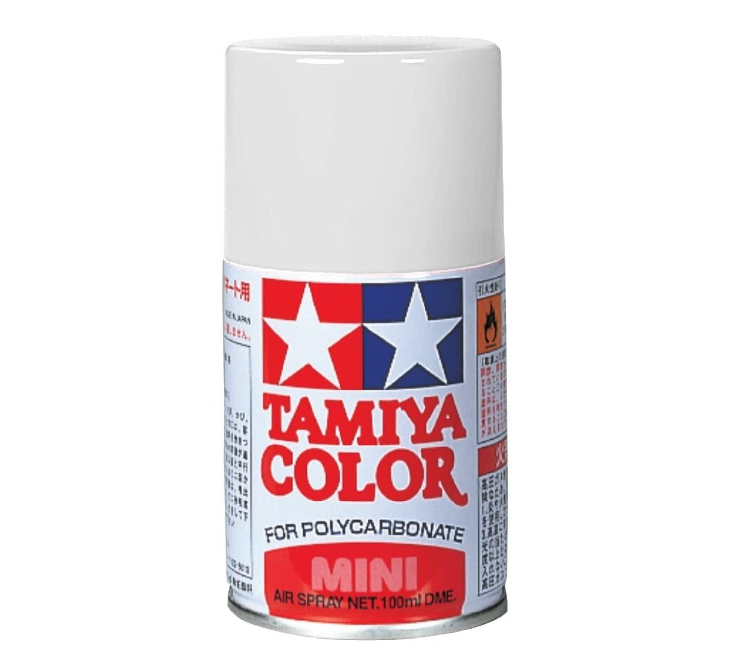 TAMIYA Polycarbonate Spray PS-1 White Model Paint 86001