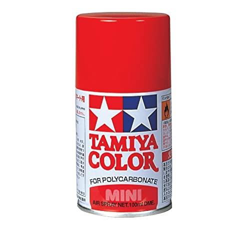 TAMIYA Polycarbonate Spray PS-2 Red Model Paint 86002
