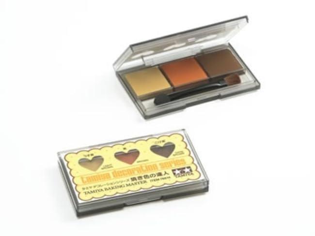 Tamiya Decoration Series No.14 Master of Burnished Colors Light Brown/Brown/Dark Brown Model Color 76614