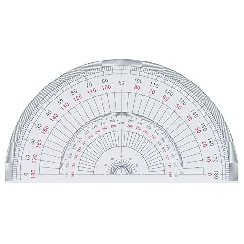 Uchida Semicircular Protractor 18cm 1-822-0104