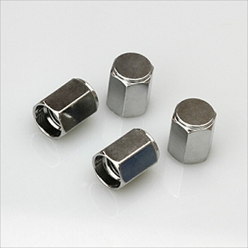 BAL (Ohashi Sangyo) Air Valve Cap, Plated Type, 4 pcs No.1101