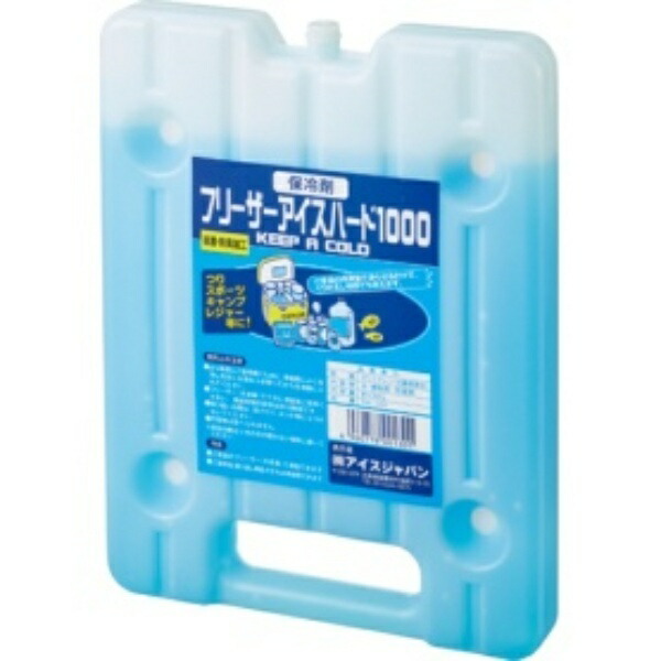 Ice Japan Freezer Ice Hard Coolant Pack Approx. 1000g FIH-10H 1 piece