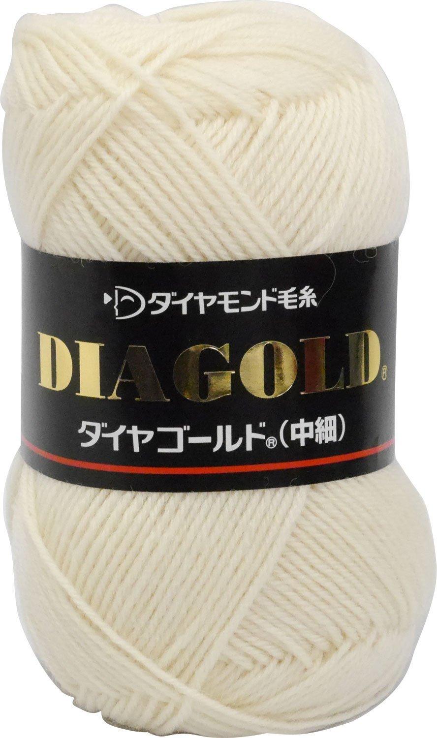 DIA Yarn DIA Gold Medium Weight Yarn Medium Weight Col.1222 Cream Family 50g Approx. 200m