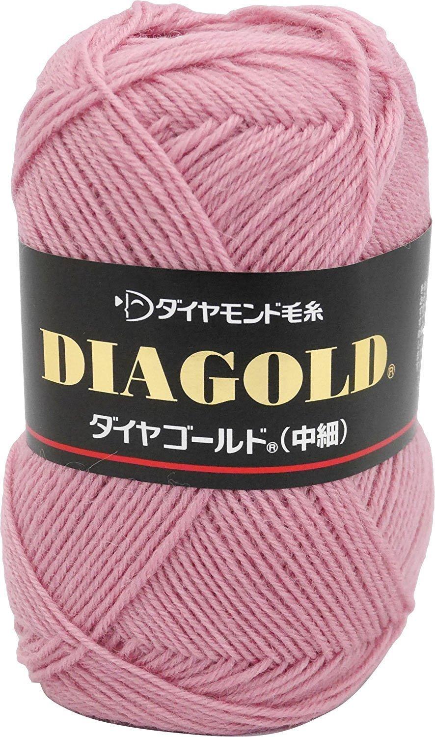 DIA Yarn DIA Gold Medium Weight Yarn Medium Weight Col.336 Pink Family 50g Approx. 200m