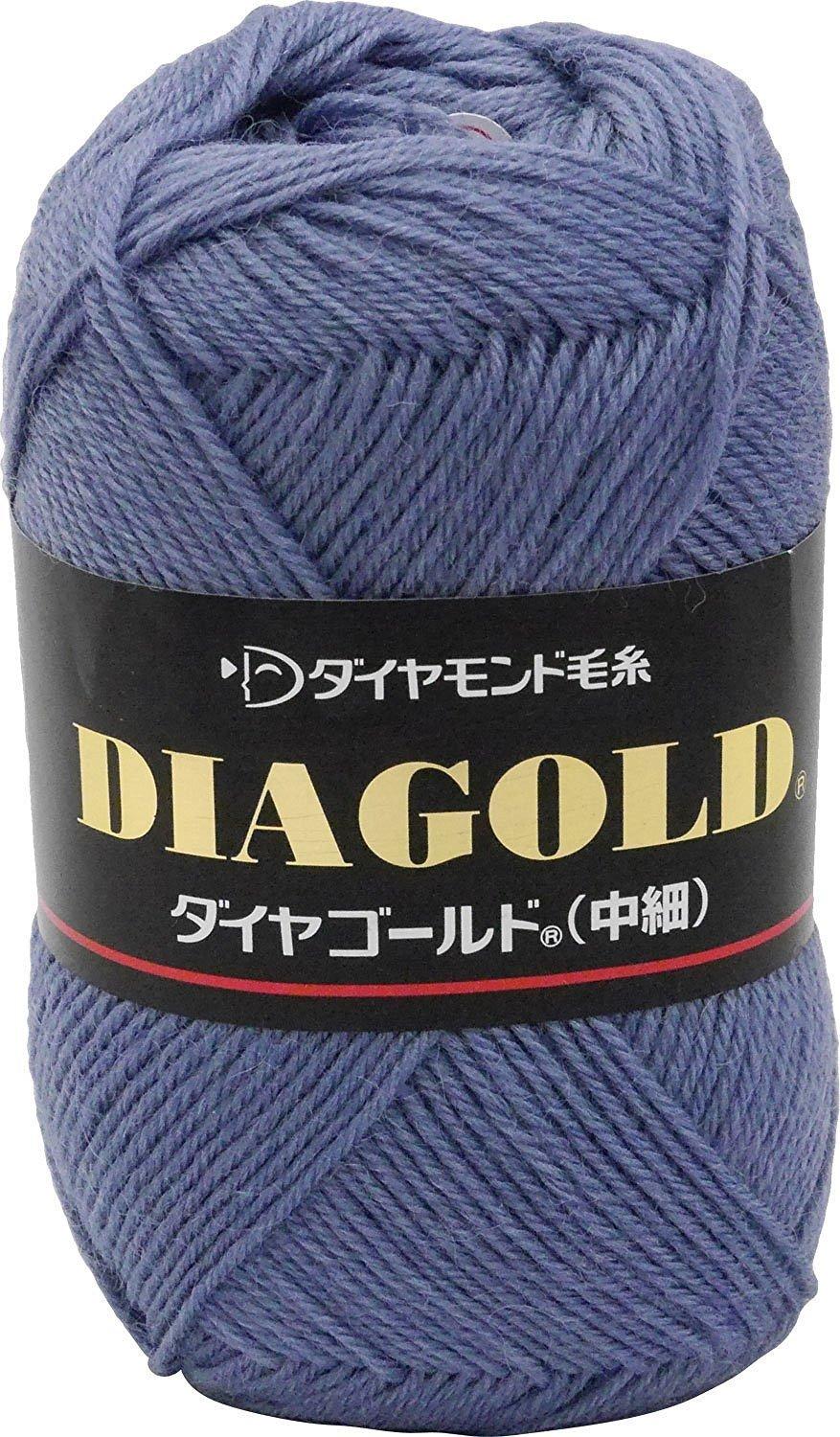DIA Yarn DIA Gold Medium Weight Yarn Medium Weight Col.370 Blue Family 50g Approx. 200m