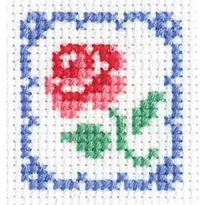 Olimpas Silk Strap Embroidery Kit Rose ST-17