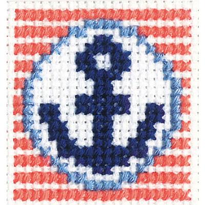 Olimpas Silk Strap Embroidery Kit Anchor ST-21